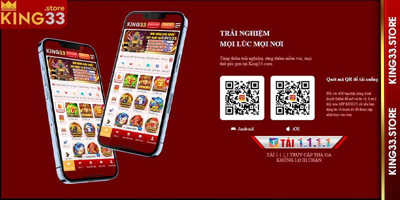 3 bước để tải app King33 cho điện thoại di động